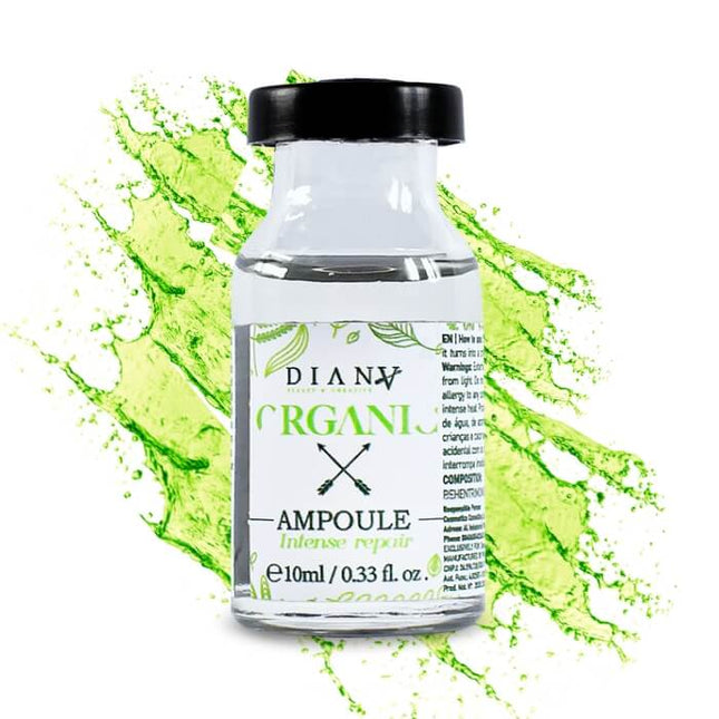 Organic Ampoules For Hair 10 ml – Natural regeneration and shine