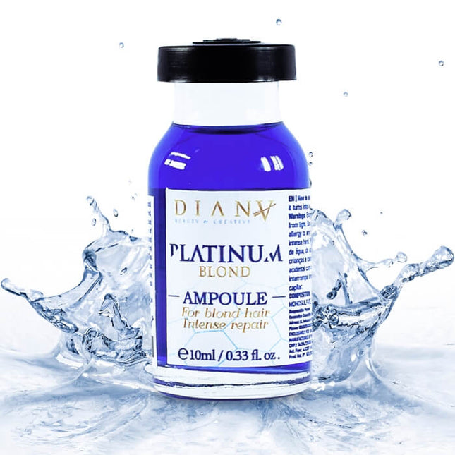 Platinum Ampoules For Blonde Hair 10 ml – Cool blonde, shine & repair