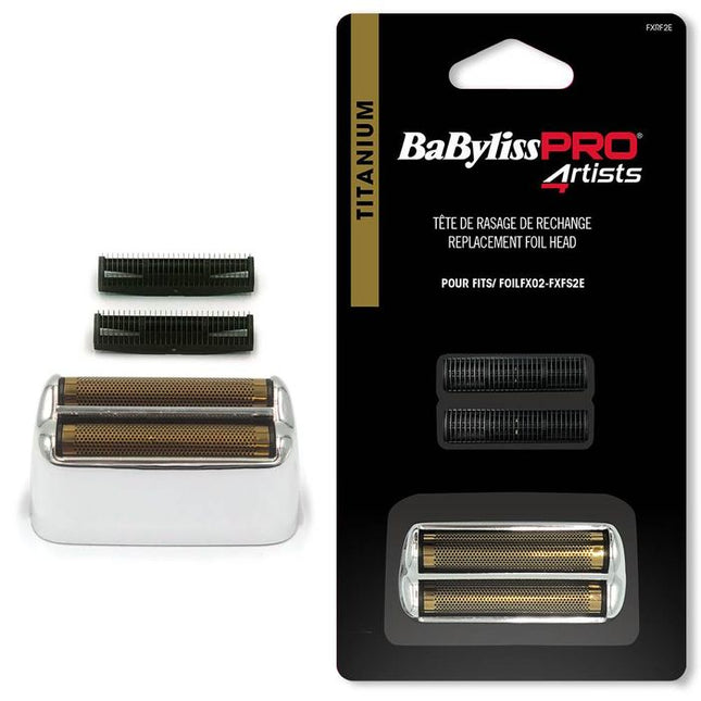 Babyliss PRO 4Artists Metal Foil Shavers Double Cutter Silver