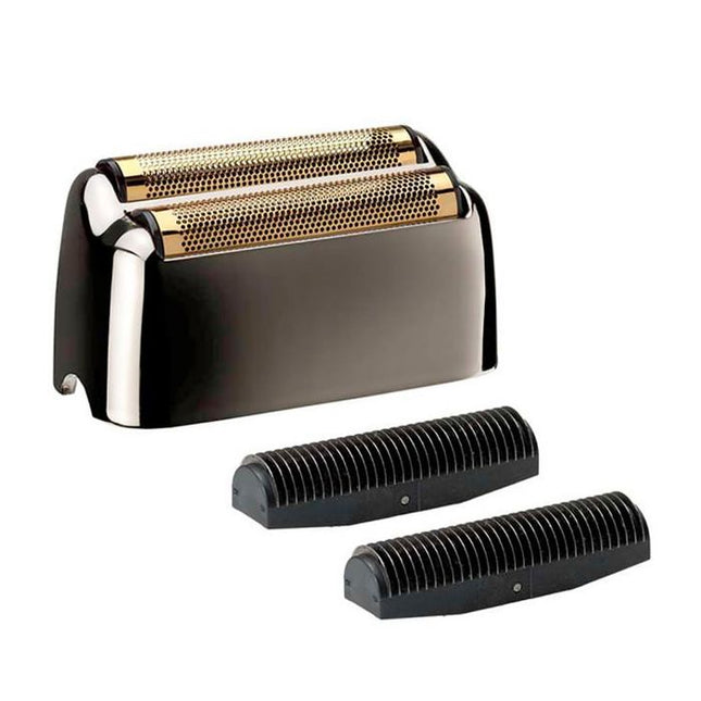 Babyliss PRO 4Artists Replacement Head Gunsteel Metal Double Foil Shaver Black