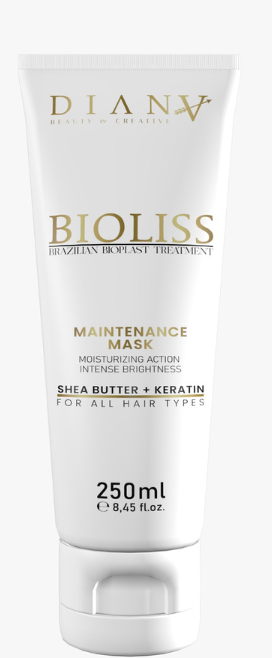 Bioliss Home Care Mask – Hydrating & Protective Hair Mask After Straightening Treatments – 250 ml