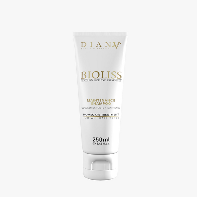 Bioliss Home Care Shampoo – Professional aftercare for straight hair, bioplastia & nanoplastia – 250 ml