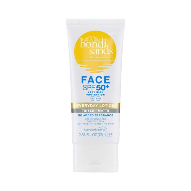 Bondi Sands SPF 50+ Everyday Matte Tinted Face Lotion 75ml