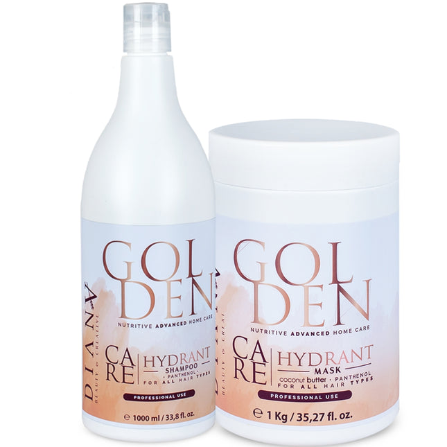 Golden Botox Home Care Set – Shampoo + Hair Mask 1000 ml