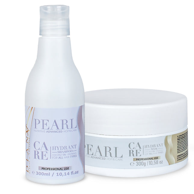 Pearl Botox Home Care Set – Shampoo + Hair Mask 300 g – with coconut oil & panthenol