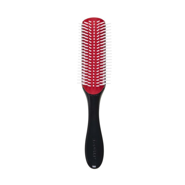 Denman D3 brush medium 7-row black/red/white
