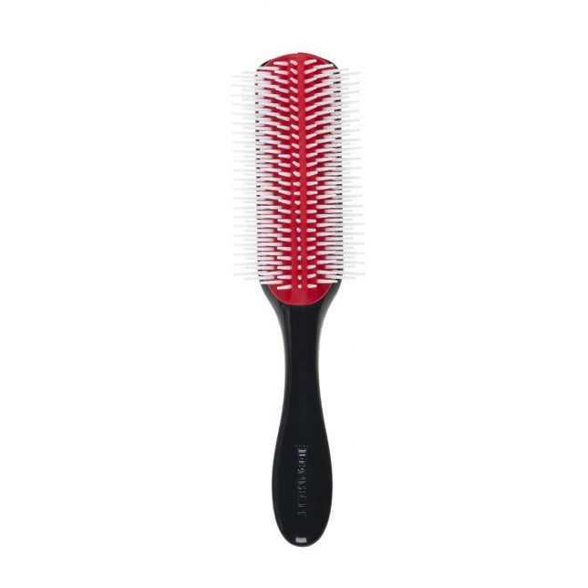 Denman D4 brush large 9-row black red white