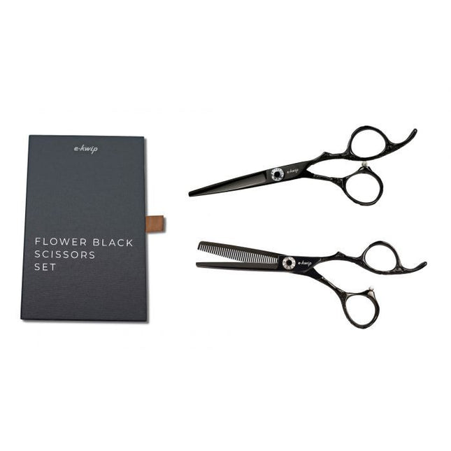 E-Kwip Flower Set Black 5.5inch
