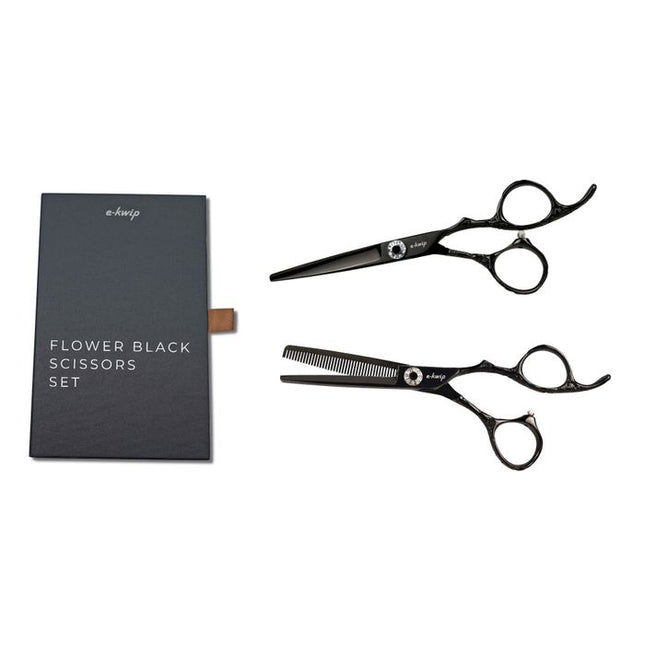 E-Kwip Flower Set Black 5.5inch