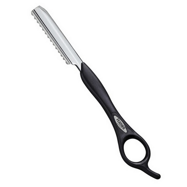 Feather Styling Razor Black