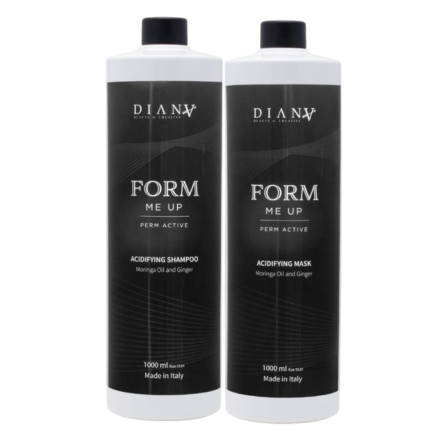 FORM ME UP Home Care Set – Perm Active Acidifying Shampoo + Hair Mask 1000 ml