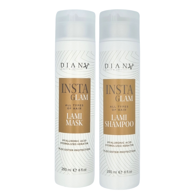 InstaGlam Home Care Set (Shampoo + Hair Mask) 2×250 ml – Complete care after treatments