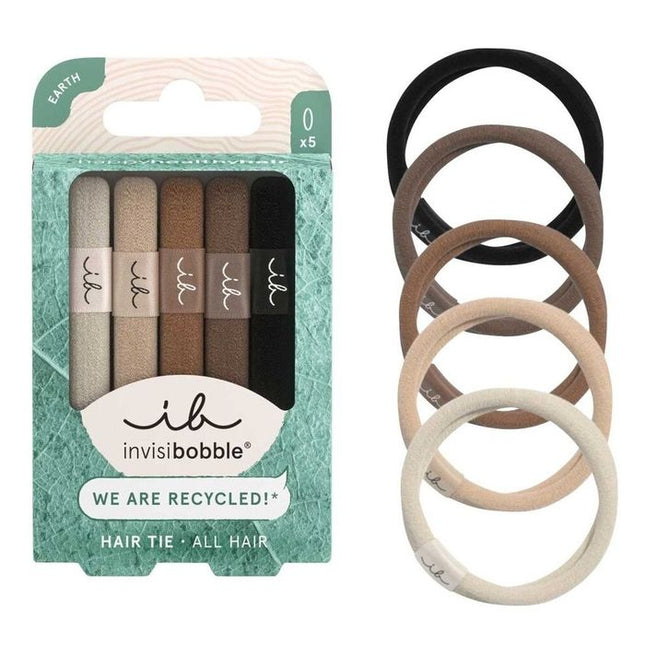 Invisibobble Hair Tie Mocha 5pcs