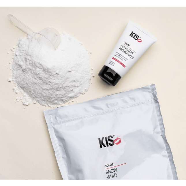 KIS SnowWhite Blonde Powder 500gr + OxyCream 6% 1000ml