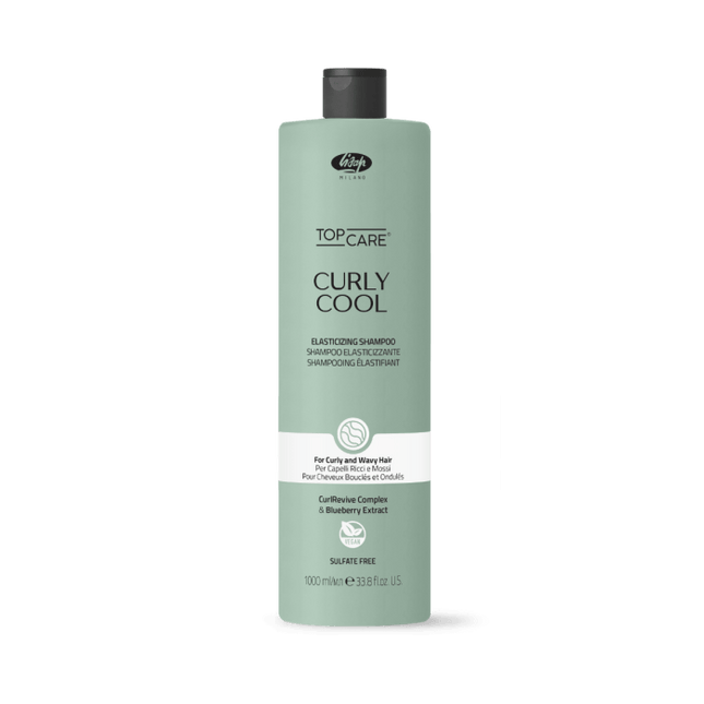 Lisap Top Care Curly Cool Elasticizing Shampoo 1000ml