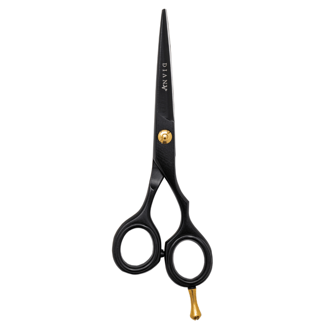 Professional Hairdressing Scissors 5.5" (14 cm) – Black with Ceramic Coating - Diana Beauty & Creative