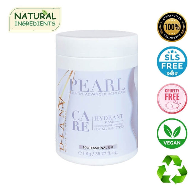 Pearl Botox Home Care Hair Mask 1000 g – with coconut butter & panthenol