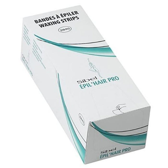 Sibel Epil'Hair Pro Epilator Strips in Dispenser of 250 sheets 3.75x12cm