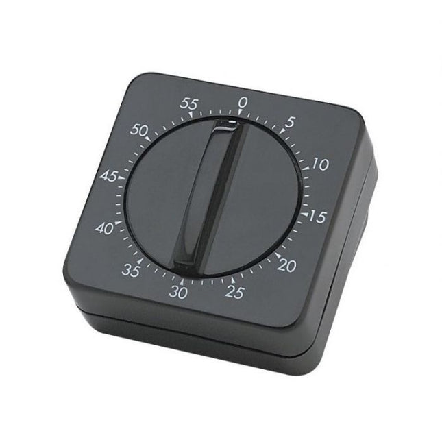 Sibel Manual Clock Black