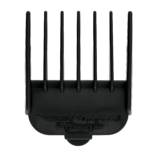 Wahl Attachment Comb No. 2 Plastic Black 6mm