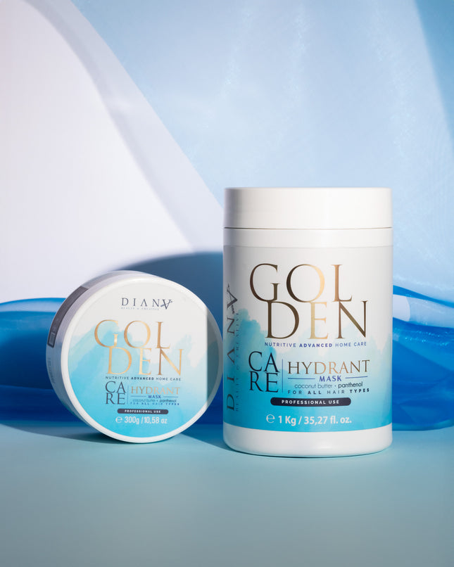 Golden Blue Protein Home Care Mask – Restorative mask with violet pigment for blond hair – 1000 g