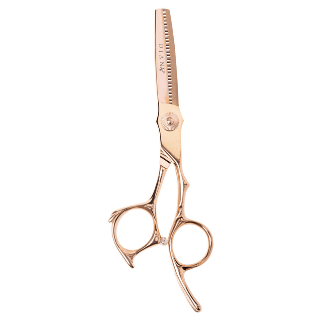 Professional Thinning Scissors 5.5" (14 cm) – Rose Gold – Japanese Steel & Precision