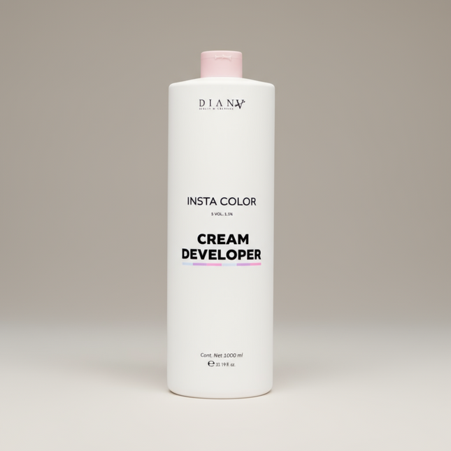 Insta Color Cream Developer 1.5% 1000 ml – Professional oxidizer for toners