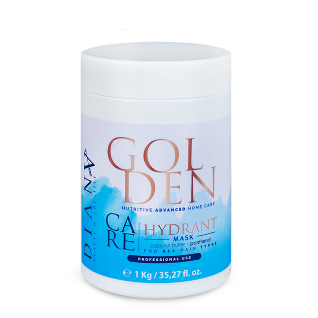 Golden Blue Protein Home Care Mask – Restorative mask with violet pigment for blond hair – 1000 g