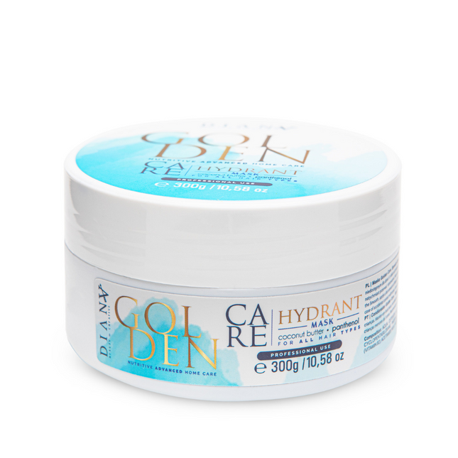 Golden Blue Protein Home Care Mask – Restorative mask with violet pigment for blond hair – 300g