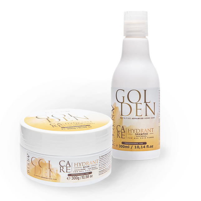 Golden Botox Home Care Set – Shampoo + Hair Mask 300 ml