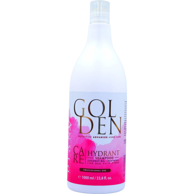 Golden Protein Home Care Shampoo – Strengthening shampoo with panthenol, hyaluronic acid & gold particles – 1000 ml
