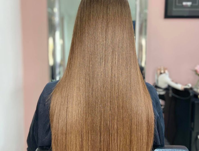 <h3> <strong>Perfectly straight hair</strong>
</h3>