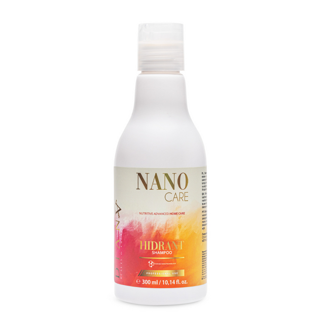 NanoGold Home Care Shampoo 300 ml – with hyaluronic acid and organic formula