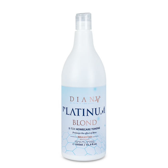 Platinum Hair Botox Home Care Shampoo – Hydrating shampoo with purple pigment for cool blonde hair – 1000 ml