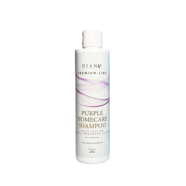 Premium Line Purple Home Care Shampoo – Blonde care with purple pigment, collagen & keratin – 250ml