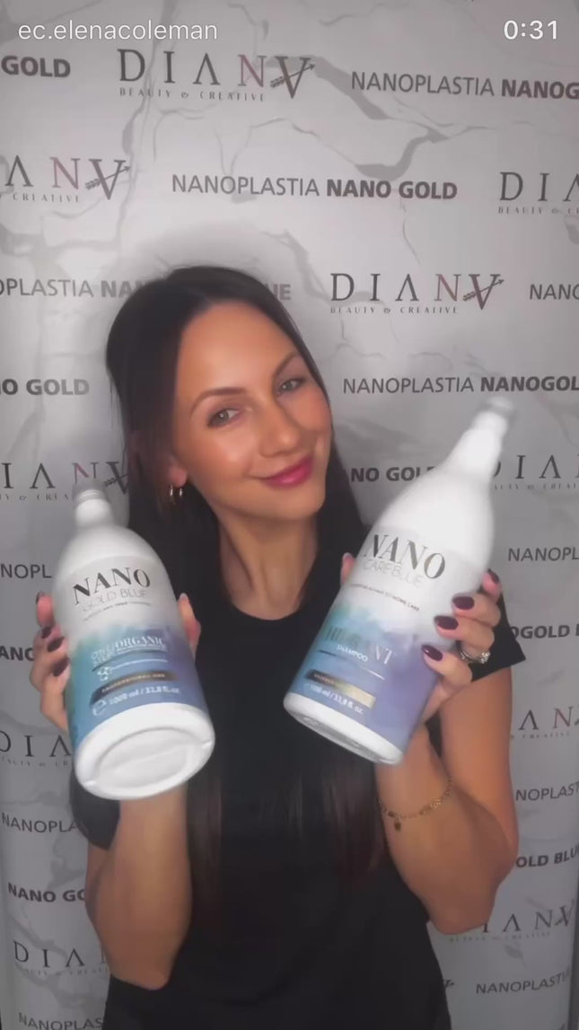 NanoBlue Nanoplastia – Organic Permanent Hair Styling 500ml