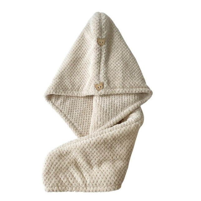 Microfiber Hooded Hair Towel 65x25 cm – Quick-drying & Gentle on your Hair