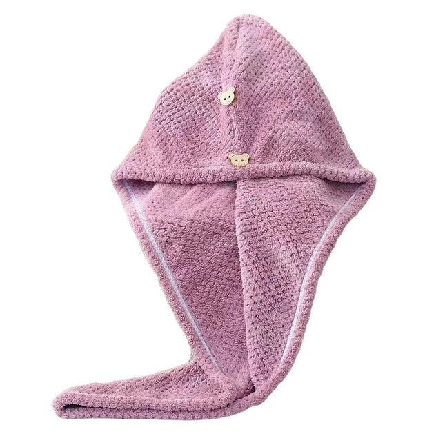 Microfiber Hooded Hair Towel 65x25 cm – Quick-drying & Gentle on your Hair