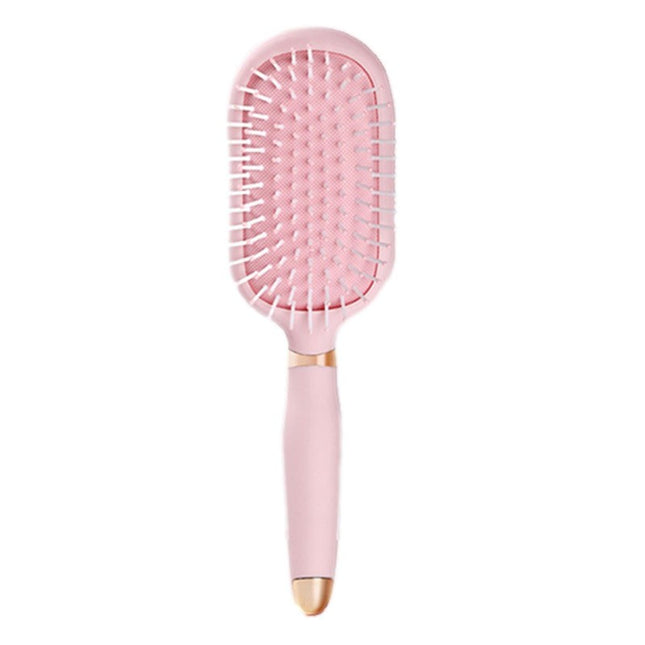 Pink Detangling Hair Brush with Air Cushion – Scalp Massage & Lightweight Design