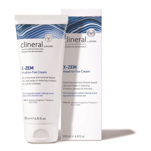 Ahava Clineral X-Zem Kopf-bis-Fuß-Creme 200 ml