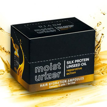 Golden Protein For Hair Ampoule 6×10 ml – Intensive Hydration &amp; Recovery