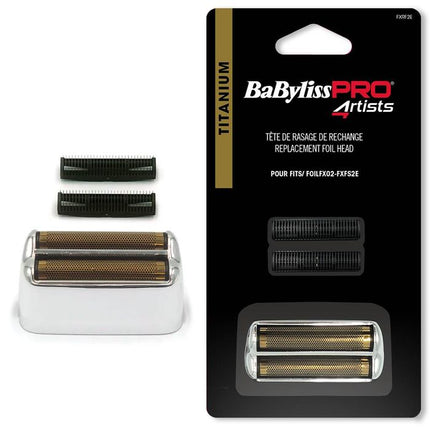Babyliss PRO 4Artists Metal Foil Shavers Double Cutter Silver