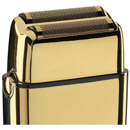 Babyliss PRO 4Artists Replacement Head Gold Metal Double Foil Shaver Black