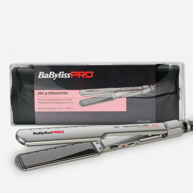 Babyliss PRO Dry &amp; Straightening Iron Silver Grey 60W