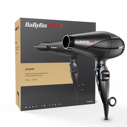 Babyliss PRO Ionic Levante Hairdryer 2100W Black 2100W