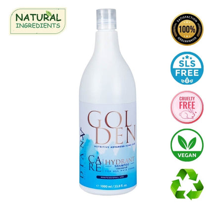 Golden Blue Protein Home Care Shampoo – Moisturizing shampoo with violet pigment for blond hair – 1000 ml