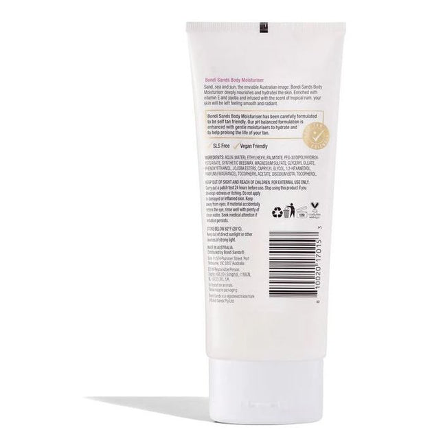 Bondi Sands Body Moisturizer Tropical Rum 200ml