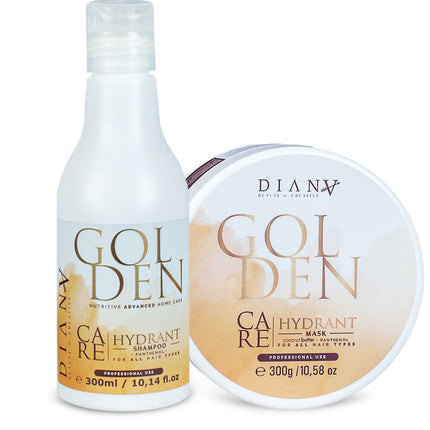 Golden Botox Home Care Set – Shampoo + Hair Mask 300 ml
