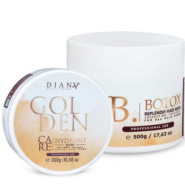 Golden Hair Botox treatment set 500g + 300g