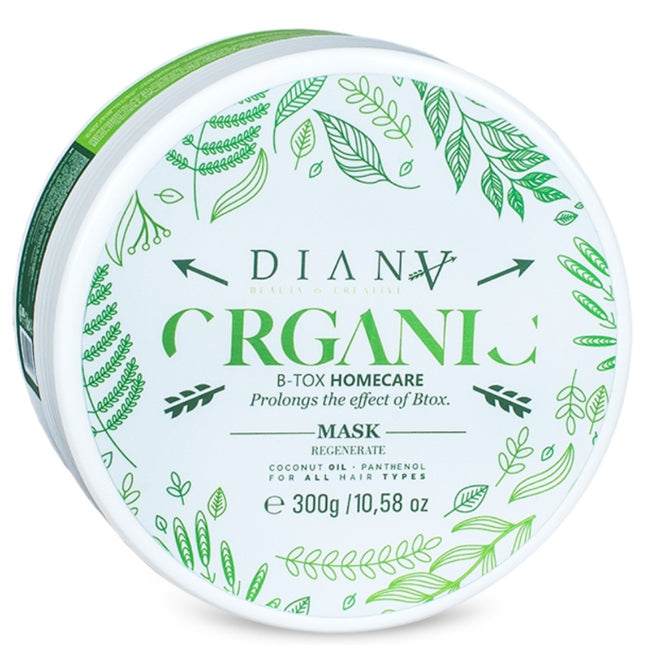 Organic Hair Botox Home Care Mask – Natural Regenerating Mask for Prolonged Smoothness – 300g